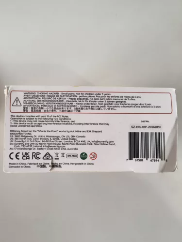 Kiimento Micimackó Model K digitális kamera gyerekeknek