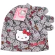Hello Kitty mintás szürke sapka