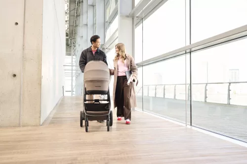 EASYWALKER Kombinált babakocsi Zoey Pure Black