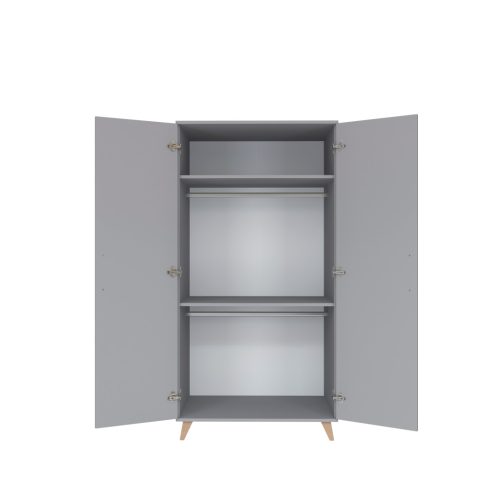 Faktum FLIP Grey - 2 osztású szekrény