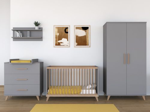 Faktum FLIP Grey - 2 osztású szekrény