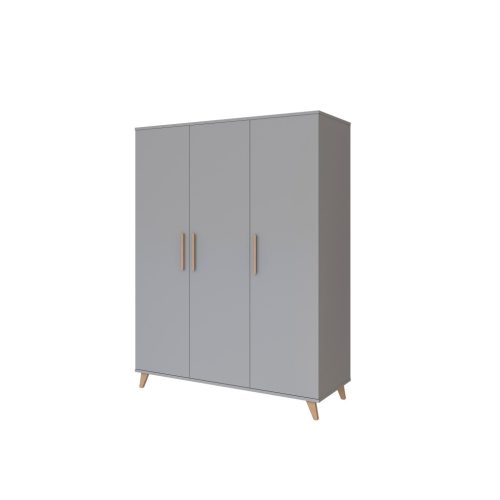 Faktum FLIP Grey - 3 osztású szekrény