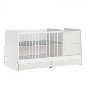   Faktum Alda Jégfehér  - Kombi babaágy, kiságy rágásvédővel