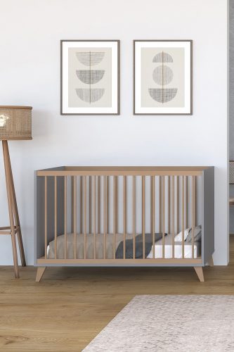 Faktum FLIP Grey - 120-as babaágy