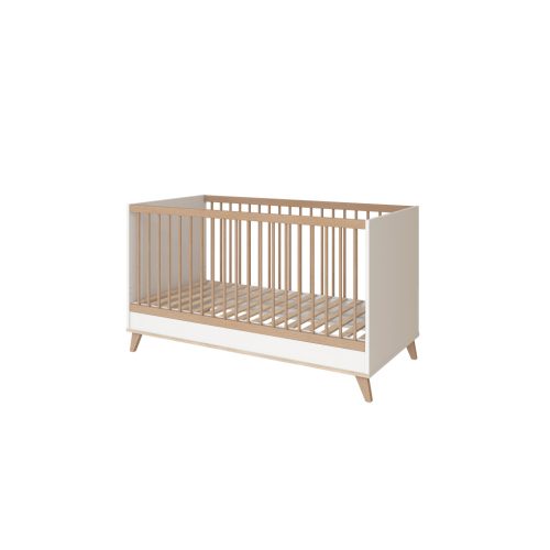 Faktum FLIP White & Oak -átalakítható 140-es babaágy