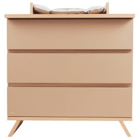 Faktum Sienna Cappuccino-komód + pelenkázó toldalék
