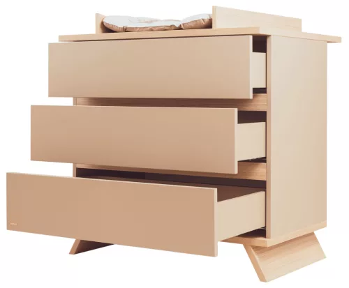 Faktum Sienna Cappuccino-komód + pelenkázó toldalék