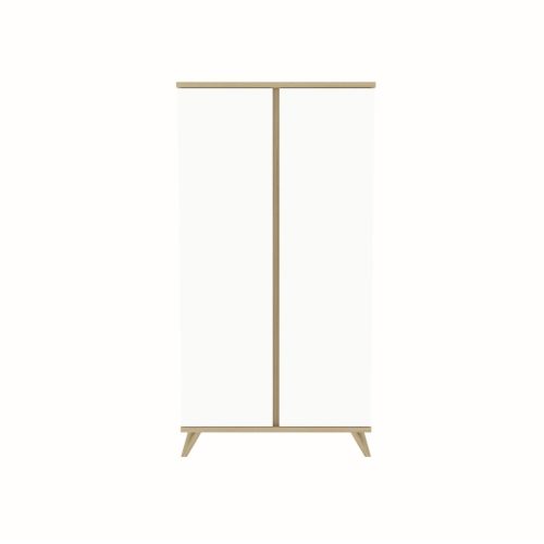 Faktum Sienna White- 2 osztású szekrény