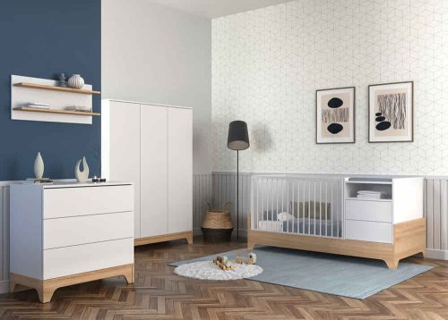 Faktum Lumina White 3 osztású szekrény