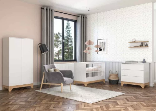 Faktum Lumina White 120-as átalakítható babaágy