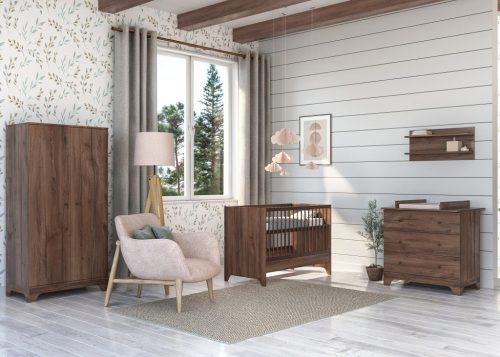 Faktum Nest Walnut 2 osztású szekrény