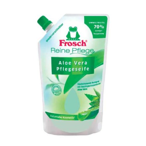Folyékony szappan utántöltő FROSCH aloe vera 