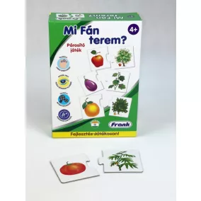Frank Mi fán terem? - párosító játék