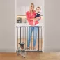 DREAMBABY Biztonsági fémrács AVA 75-81 cm, szürke