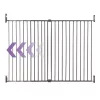 DREAMBABY Biztonsági korlát Broadway 2-panelos extra széles 76-134,5 cm fehér