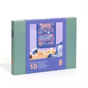   Djeco Műterem 10 - Selyem festés, Tigrisek  - Atelier 10, Silk Painting