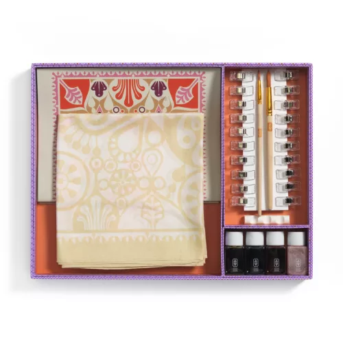 Djeco Műterem 11 - Selyem festés, Mandalák - Atelier 11, Silk Painting