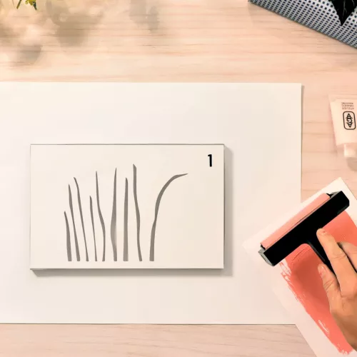 Djeco Műterem 47 - Gélnyomtatás, Éjjel és nappal - Atelier 47, Gel Printing