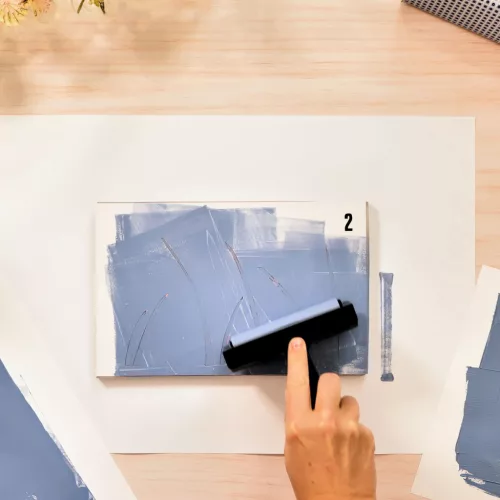 Djeco Műterem 47 - Gélnyomtatás, Éjjel és nappal - Atelier 47, Gel Printing