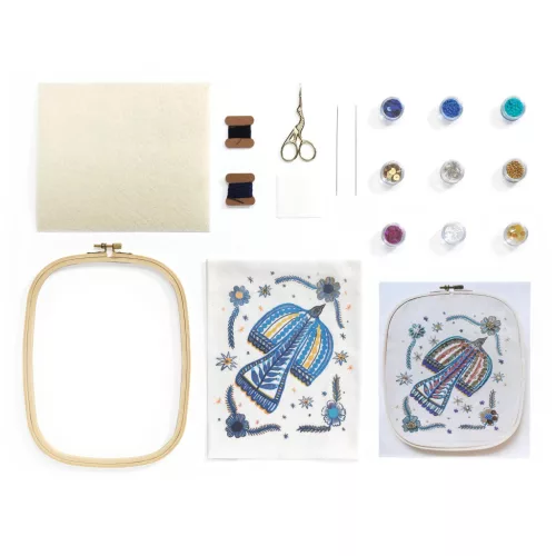 Djeco Műterem 59 - Gyöngyhímzés, Gyöngymadár - Atelier 59, Beadwork