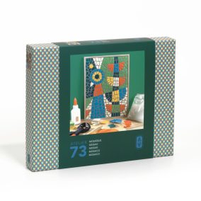 Djeco Műterem 73 - Mozaikkép, Páva - Atelier 73, Mosaic