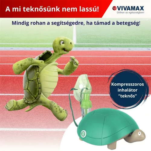 Kompresszoros inhalátor "teknős"