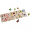 Haba fogantyús puzzle Állatszámoló