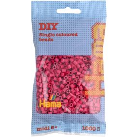 Hama Hama MIDI gyöngy - bordó- 1000 db-os - 20729