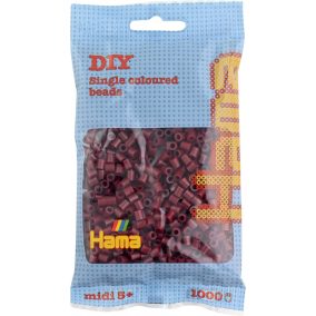 Hama Hama MIDI gyöngy - burgundi 1000 db-os - 20730