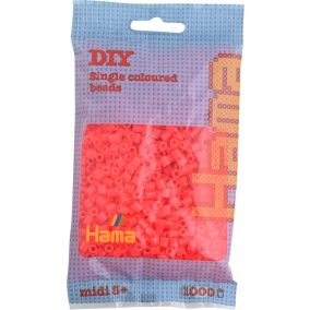 Hama Hama MIDI gyöngy - neonpiros 1000 db-os - 20735