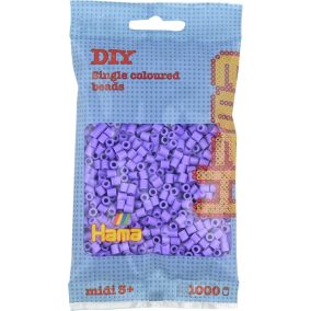 Hama Hama MIDI gyöngy - pasztell lila 1000 db-os - 20745