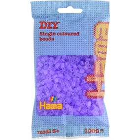   Hama Hama MIDI gyöngy - átlátszó világoslila 1000 db-os - 20774
