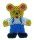 Hama Hama MAXI Első Alaplapom, átlátszó - Mackó - 8204