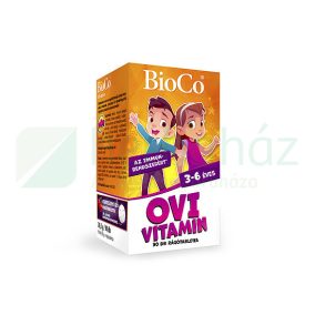 BIOCO OVI VITAMIN 3-6 ÉVESEKNEK RÁGÓTABLETTA 90DB