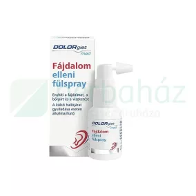 DOLORGIET MED FÁJDALOM ELLENI FÜLSPRAY 20ML