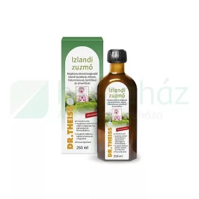   DR. THEISS IZLANDI ZUZMÓ FOLYÉKONY ÉTREND-KIEGÉSZÍTŐ ALKOHOLMENTES 250ML