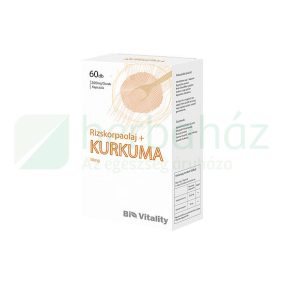 BIO VITALITY KURKUMA+RIZSKORPAOLAJ LÁGYZSELÉ KAPSZULA 60DB