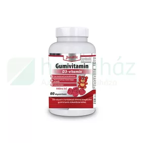 JUTAVIT GUMIVITAMIN D3-VITAMIN MÁLNA ÍZŰ 60DB