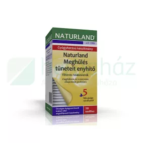   NATURLAND TEAKEVERÉK MEGHÜLÉS TÜNETEIT ENYHÍTŐ FILTERES 20DB