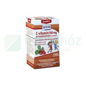 JUTAVIT C-VITAMIN 100MG TABLETTA GYERMEKEKNEK & FAMILY 60DB