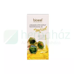   BIOEEL LÁNDZSÁS ÚTIFŰ SZIRUP FENYŐRÜGGYEL ÉS MÉZZEL 150G