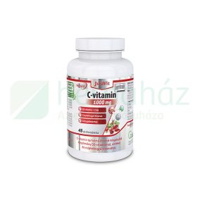 JUTAVIT C-VITAMIN 1000MG TABLETTA + D3 CSIPKEBOGYÓVAL 45DB