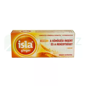 ISLA GINGER SZOPOGATÓS PASZTILLA  30DB
