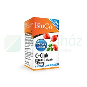 BIOCO C+CINK RETARD C-VITAMIN 1000MG 100DB