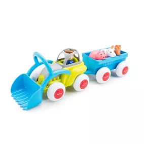 Viking Toys  Traktor utánfutóval - Vikingtoys - 12 hó+