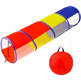   Viking Toys  Bújócskacső, Játszóalagút - átlátszó, 180 cm