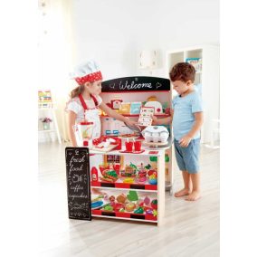   Hape Hape Elárusító pult pénztárgéppel és vonalkód leolvasóval