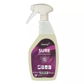   Sure Cleaner Disinfectant Spray Növényi Alapú Fertőtlenítő Hatású Tisztító 750Ml
