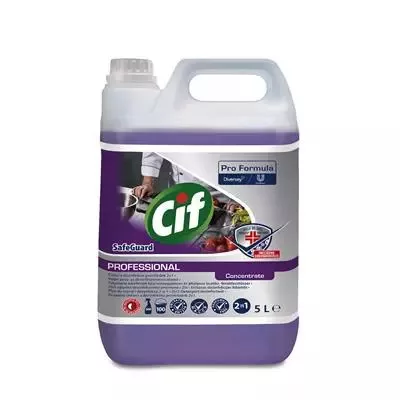 Cif Safeguard Conc. Kombinált Hatású Kézi Mosogatószer És Általános Tisztító-, Fertőtlenítőszer 5L