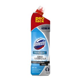 Domestos Toilet Gel Zero Limescale Wc Tisztító Gél 1L